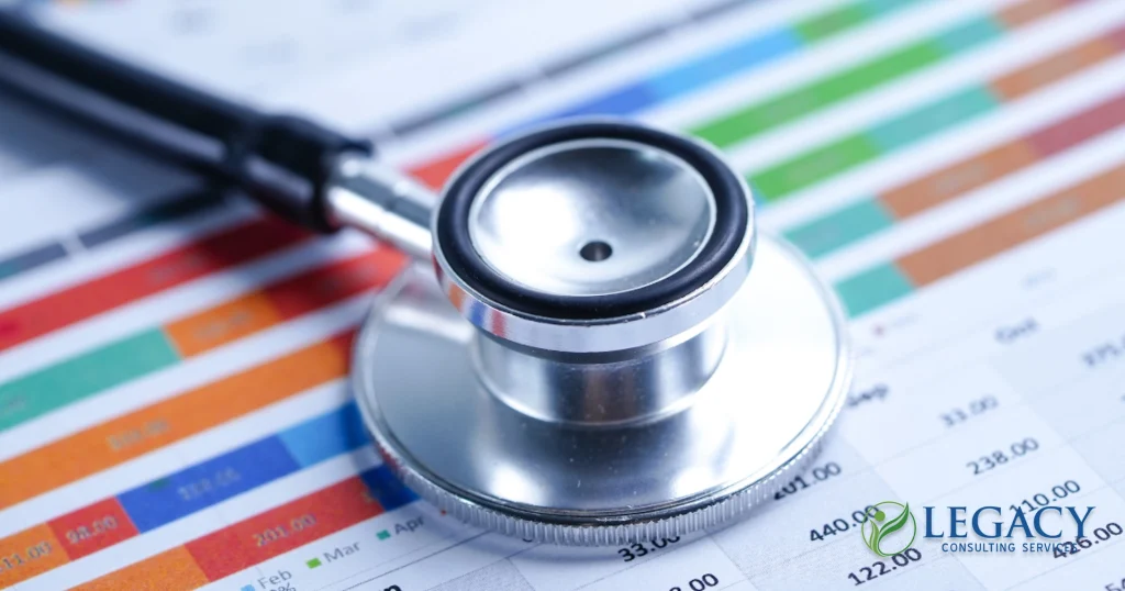 a data spreadsheet of healthcare organization information